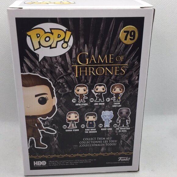 Funko Pop Game Of Thrones Arya Stark 79 Vinyl Figure - Picture 5 of 12